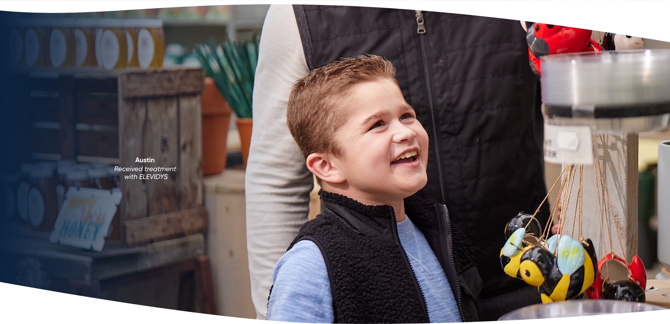 Boy who received treatment with ELEVIDYS