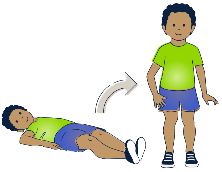 Time to rise from floor test