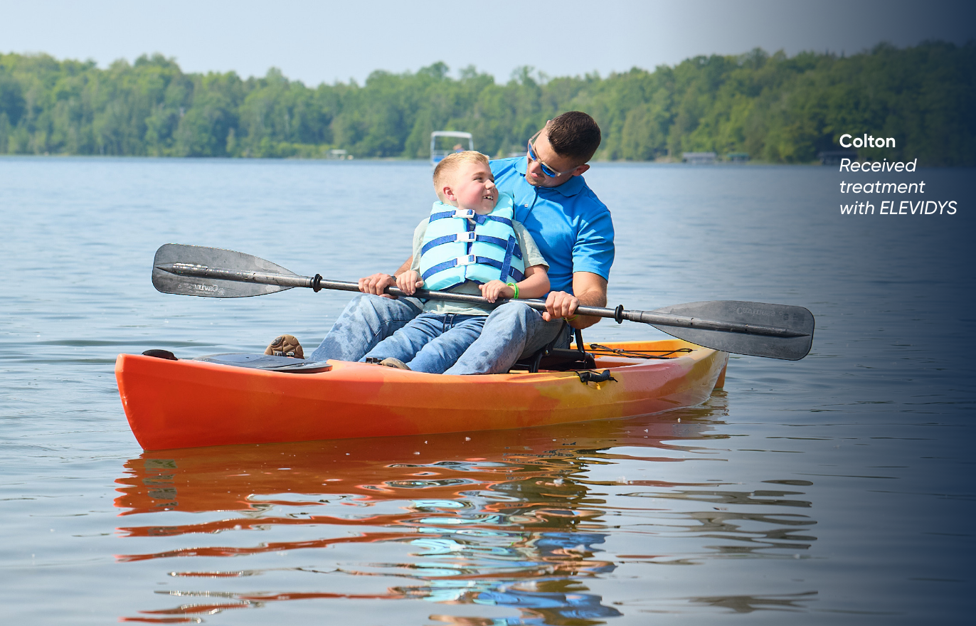 Colton received treatment with ELEVIDYS