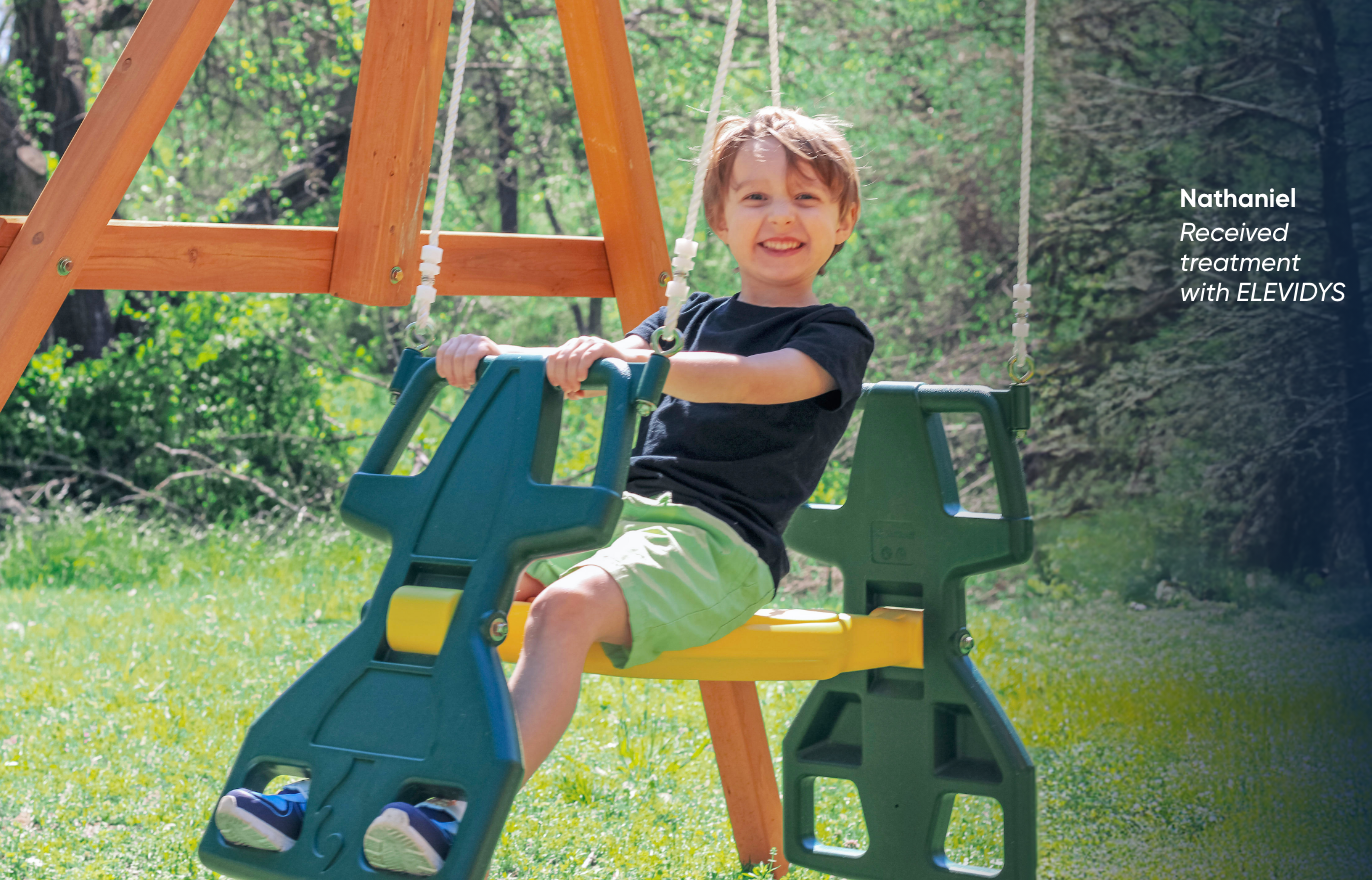 Nathaniel received treatment with ELEVIDYS