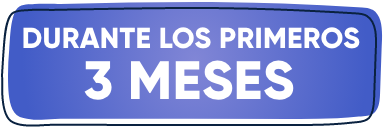 Efectos secundarios posibles durante los tres primeros meses