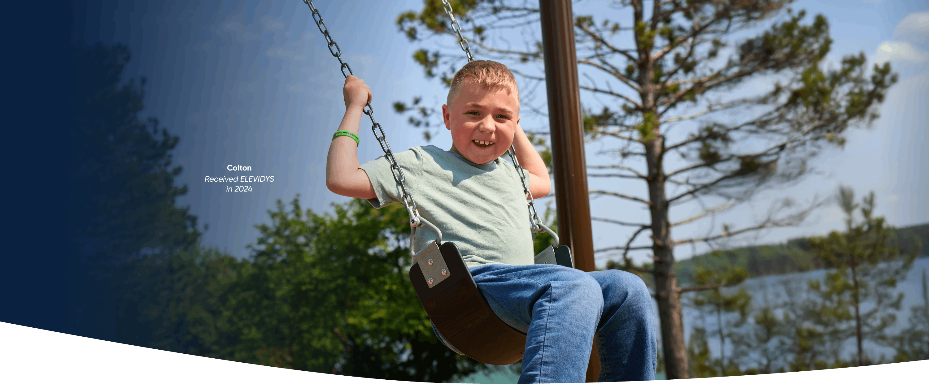 Colton received ELEVIDYS in 2024