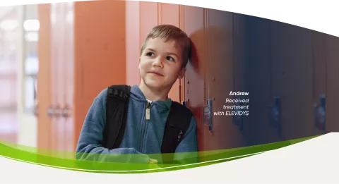 Boy who received treatment with ELEVIDYS