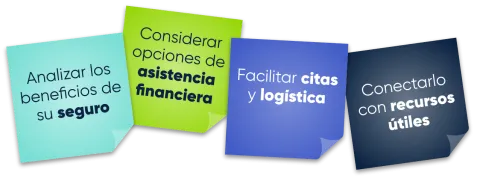SareptAssist puede ayudar con la logística del tratamiento