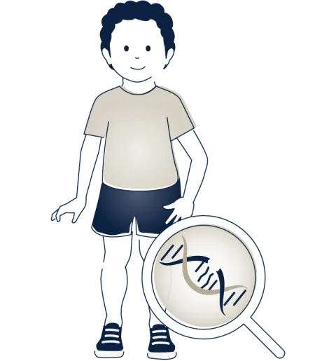 Genetic mutation that causes Duchenne