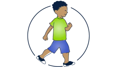 10-minute walk run