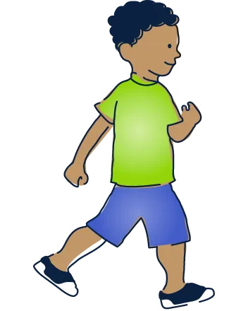 10-minute walk run